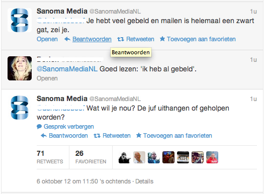 Sanoma slecht voorbeeld